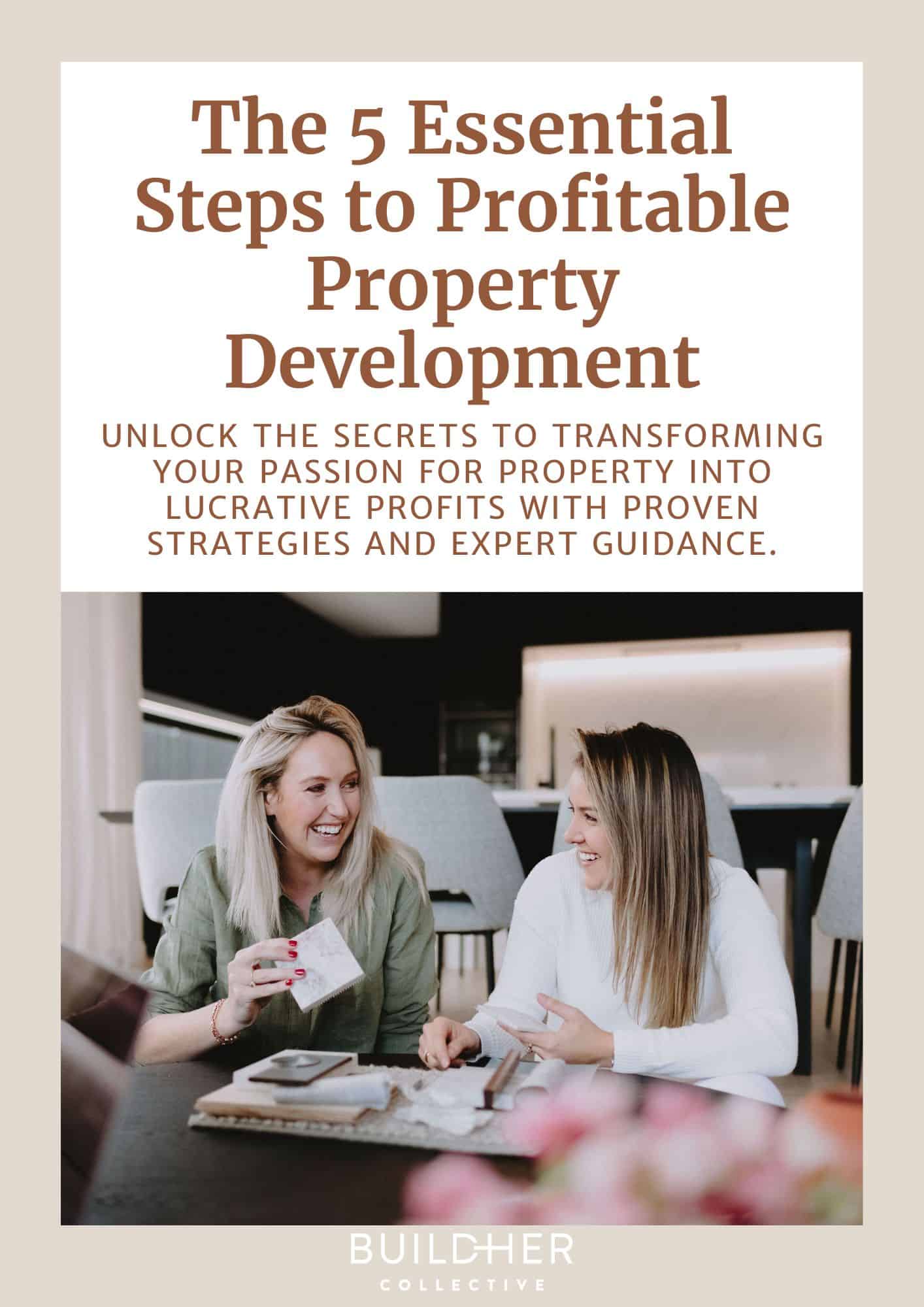 The 5 Essential Steps to Profitable Property Development